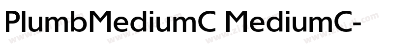 PlumbMediumC MediumC字体转换